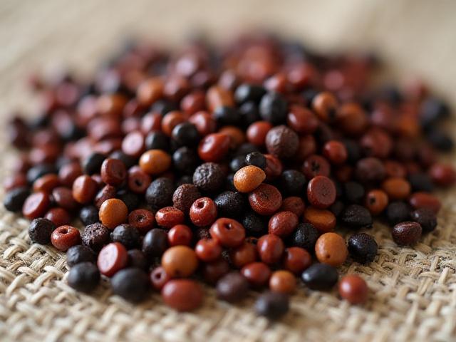 アマゾンの天然種のビーズ