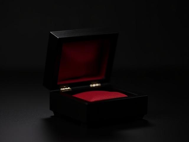 エボニーのミニチュアジュエリーボックス