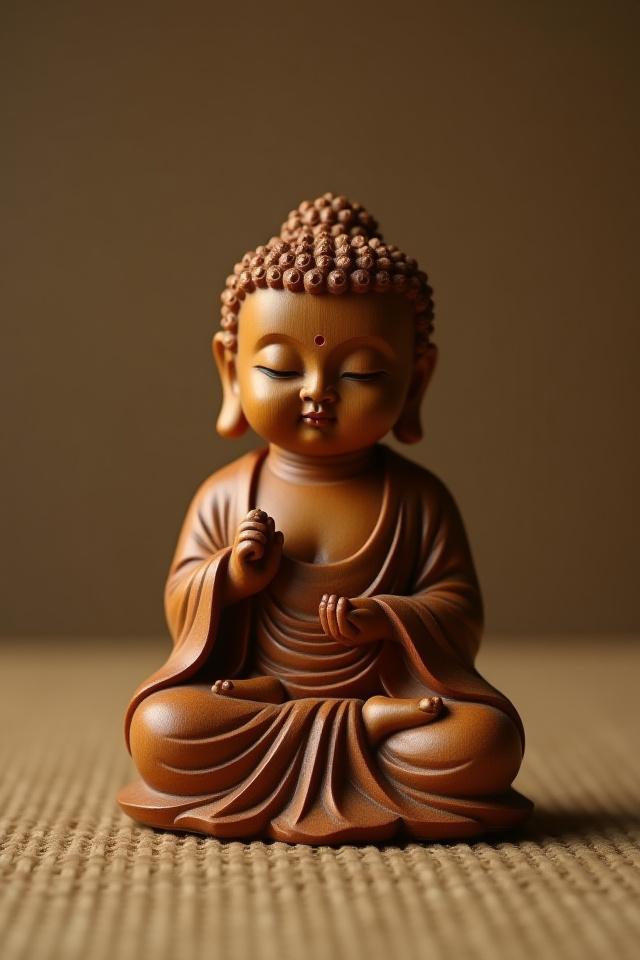 屋久杉の仏像彫刻