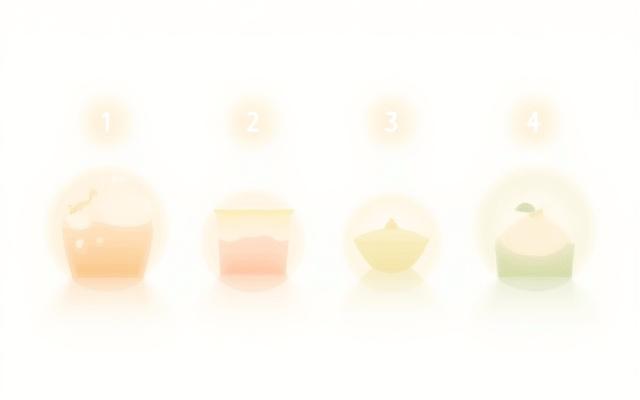 天然染色プロセスの段階を示すシンプルなインフォグラフィック：精練、媒染、染色、調整